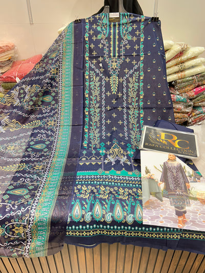 Pakistani cotton suit 1339