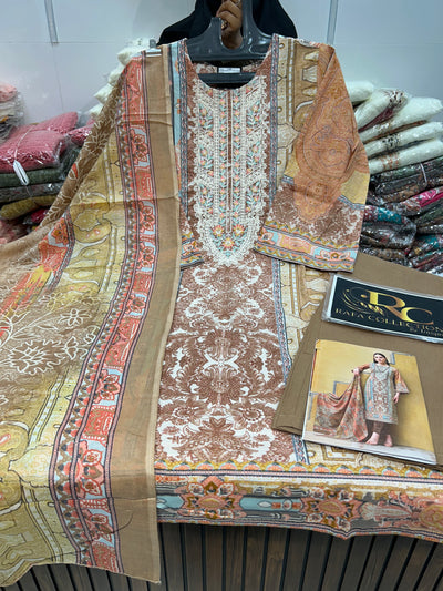 Pakistani embroided collection 1341