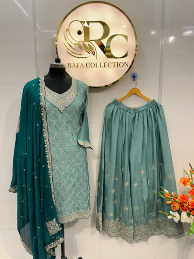 Rangrasiya Palazzo Set 1537