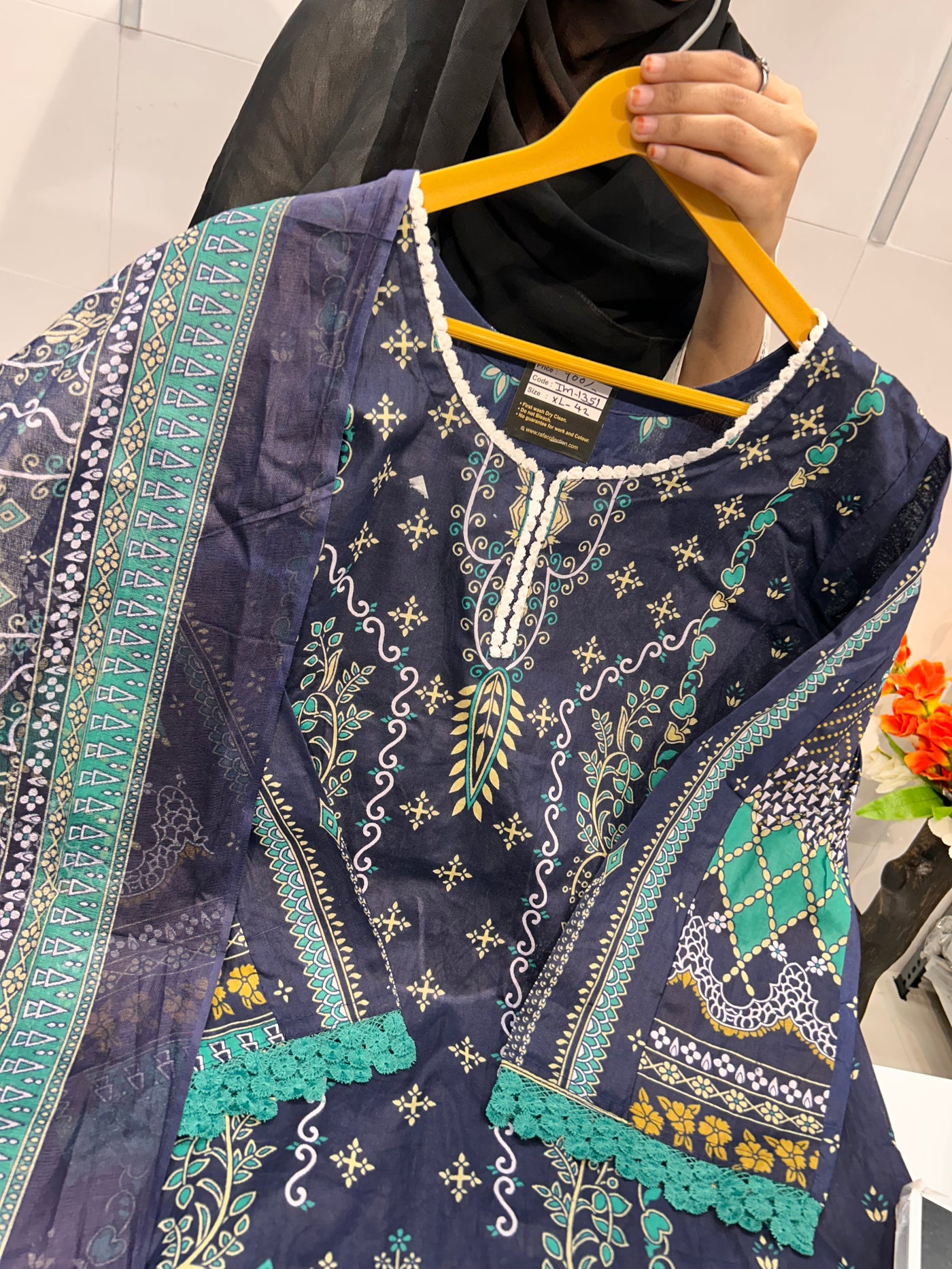 Pakistani Cotton Suit 1351