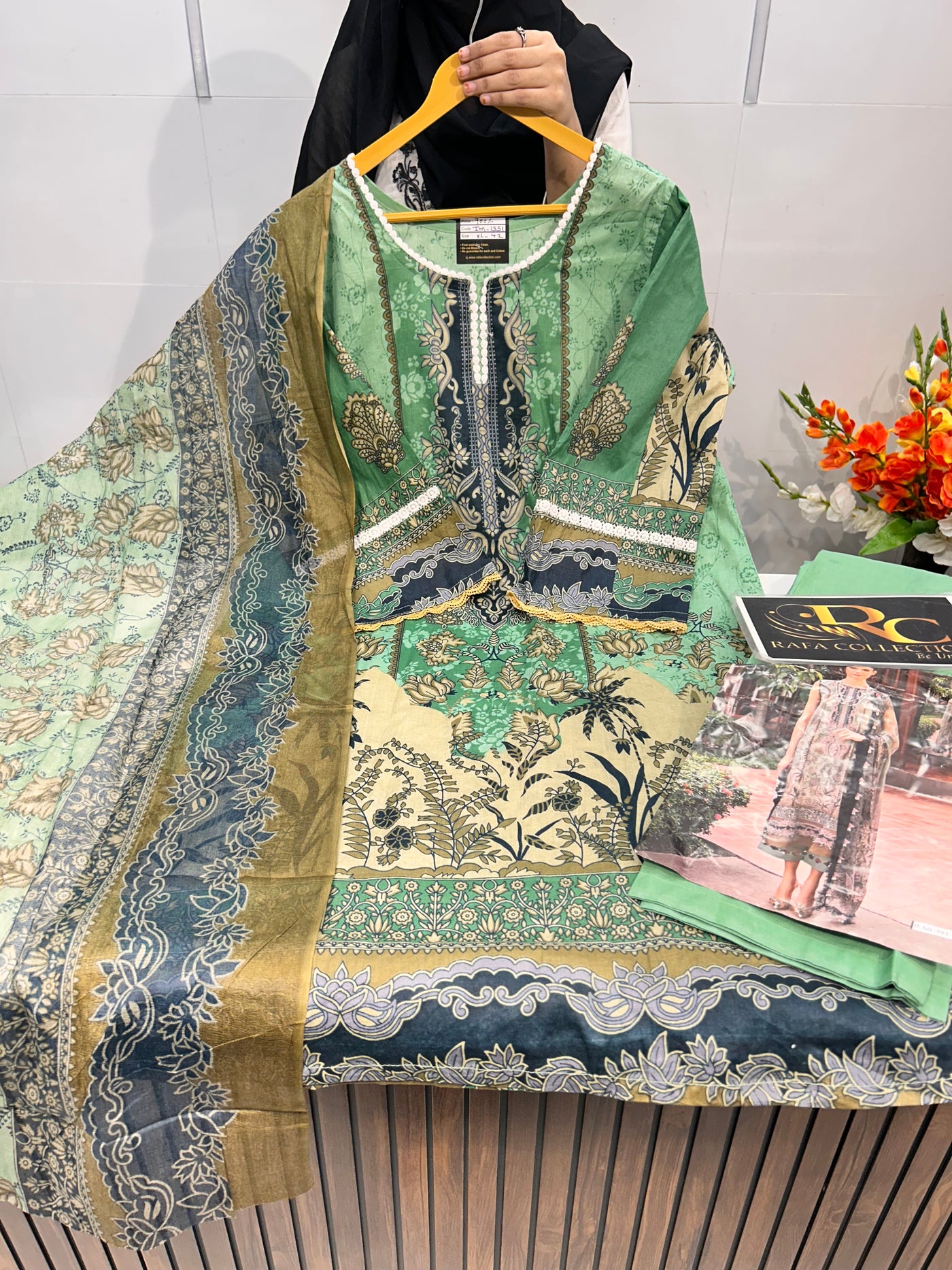 Pakistani Cotton Suit 1351