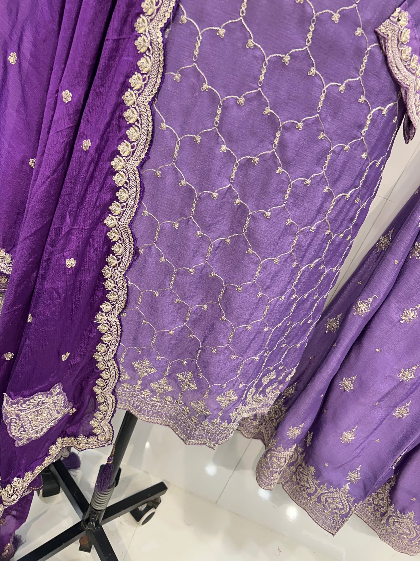 Rangrasiya Palazzo Set 1537