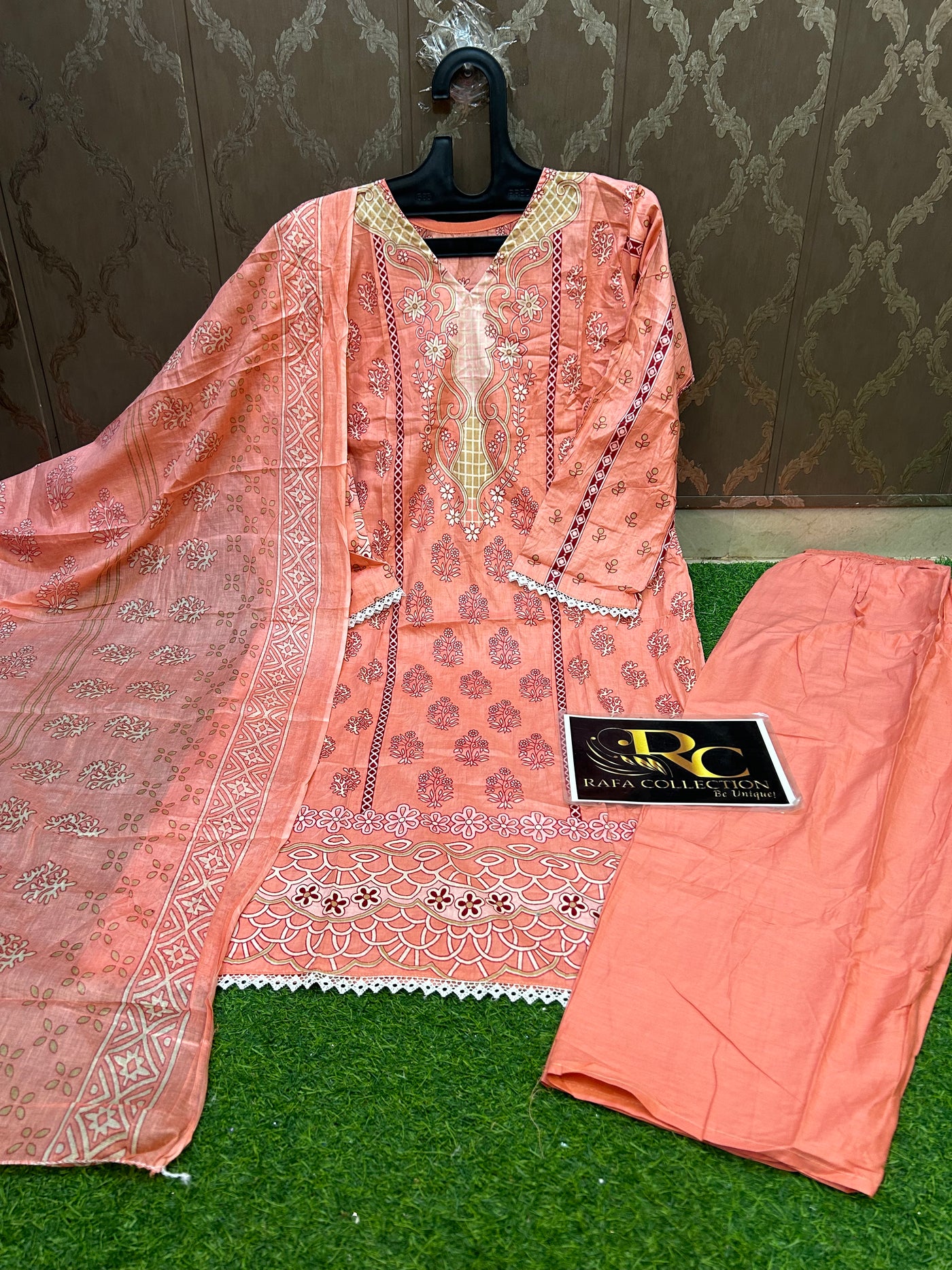 Cotton Kurti Pant Set 327