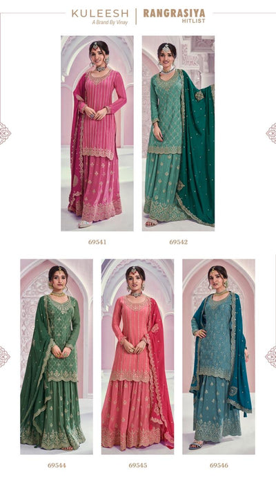 Rangrasiya Palazzo Set 1537