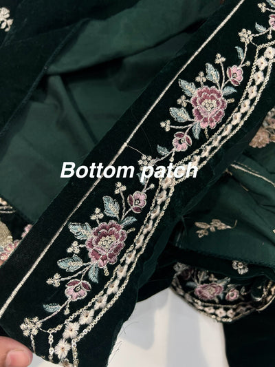 Velvet Pakistani suits 1450