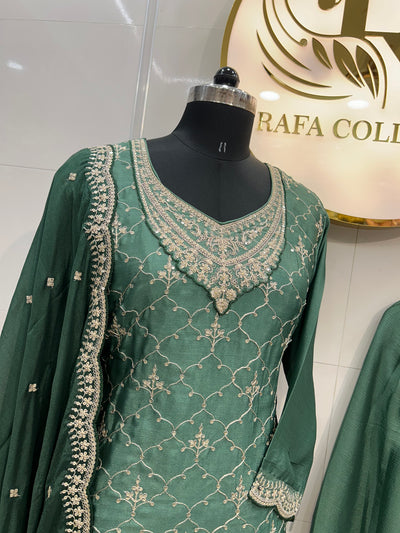 Rangrasiya Palazzo Set 1537