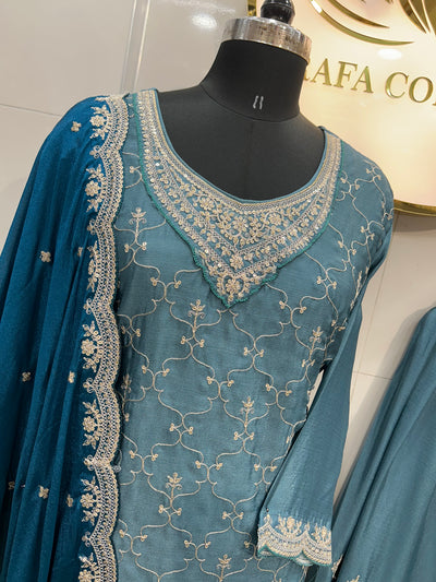 Rangrasiya Palazzo Set 1537