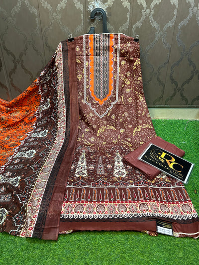 Printed Pakistani Unstich JBS 300