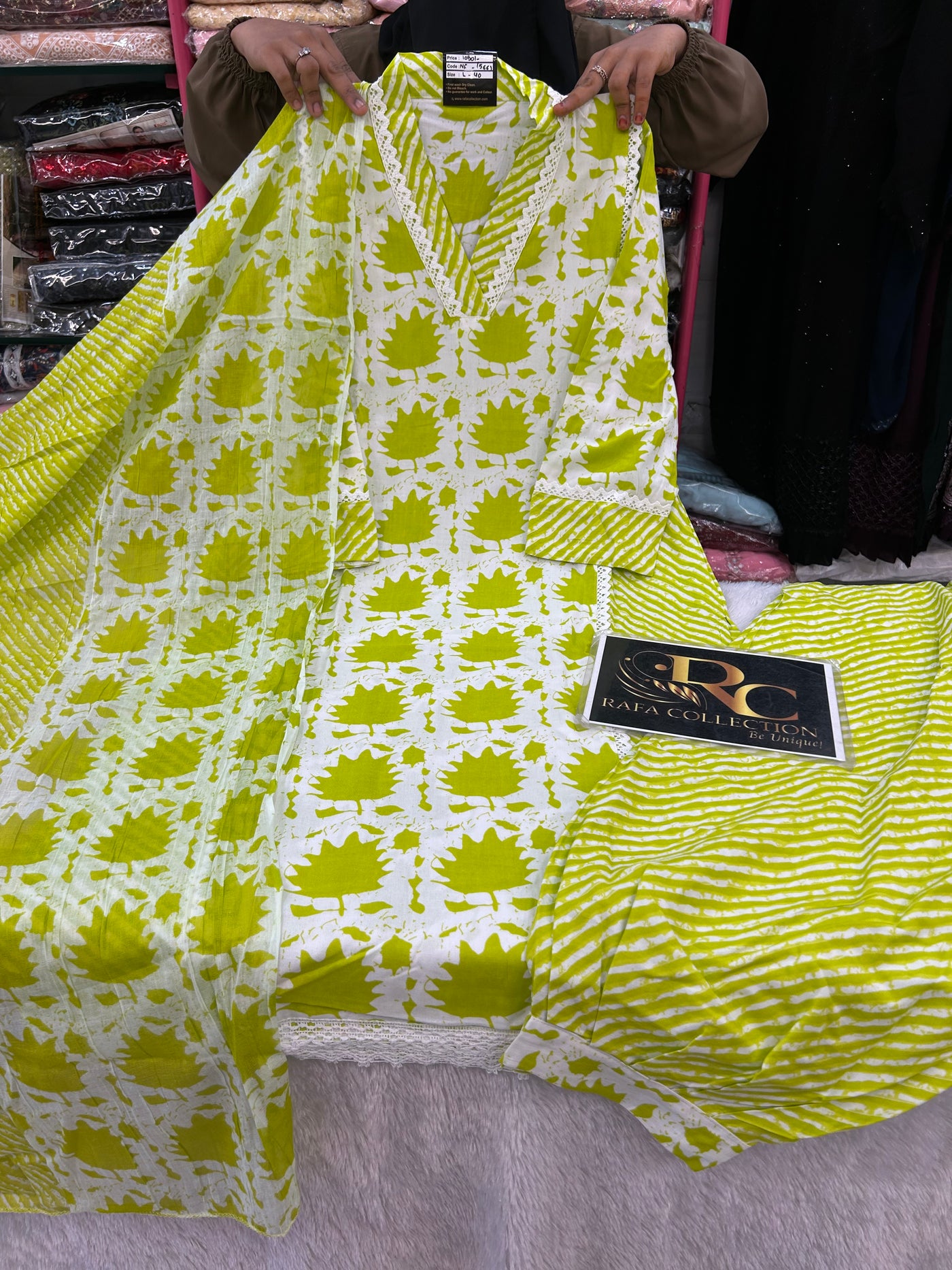 Cotton Afghani Suit 566