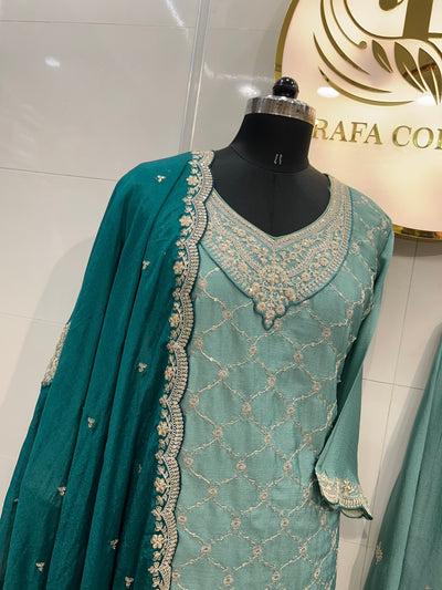 Rangrasiya Palazzo Set 1537