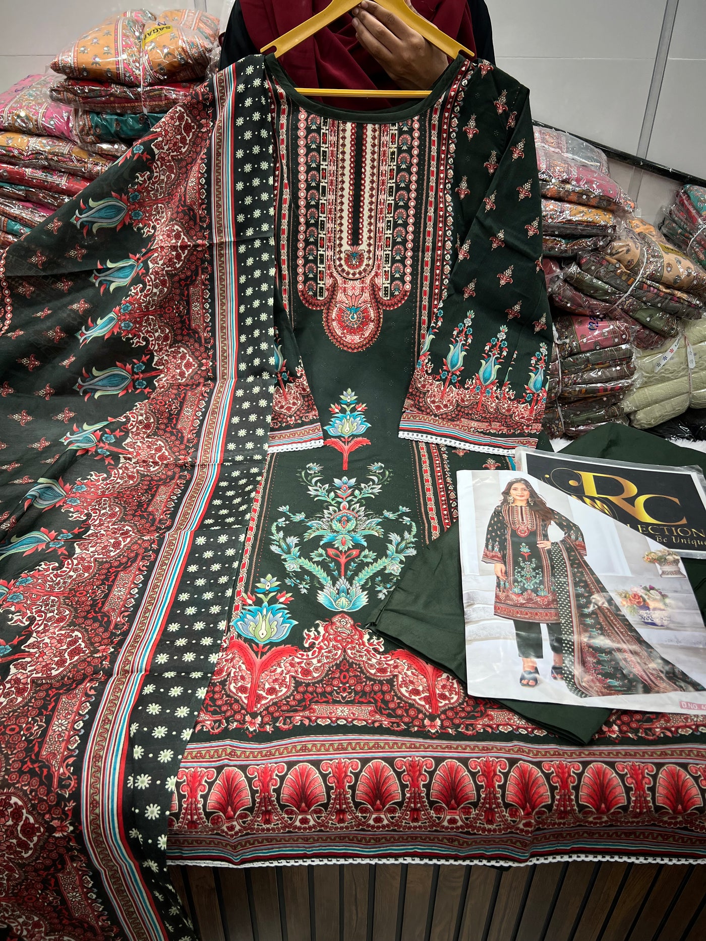 Pakistani printed readymade suits 1301