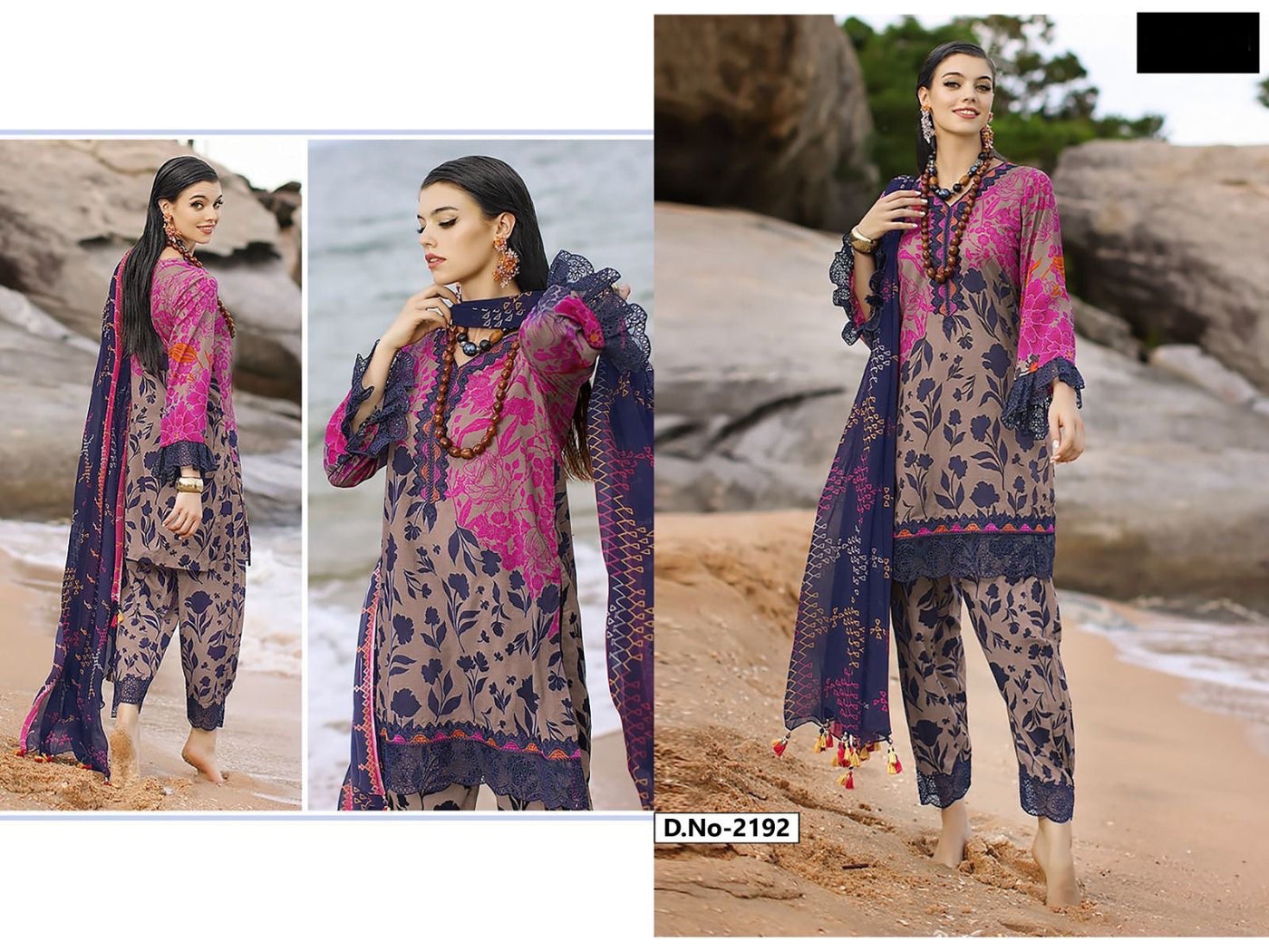 Cotton Patchwork Suit 1449