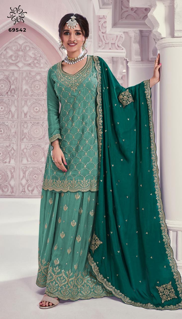 Rangrasiya Palazzo Set 1537