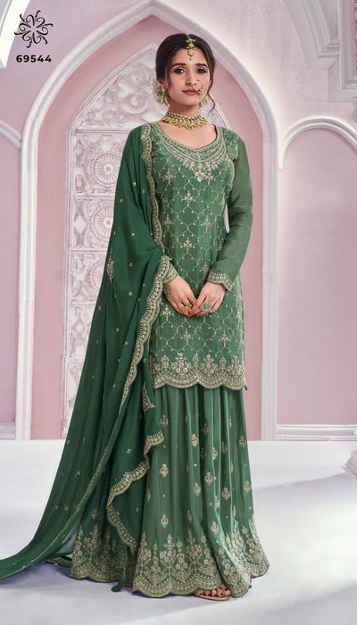 Rangrasiya Palazzo Set 1537