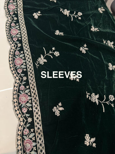 Velvet Pakistani suits 1450