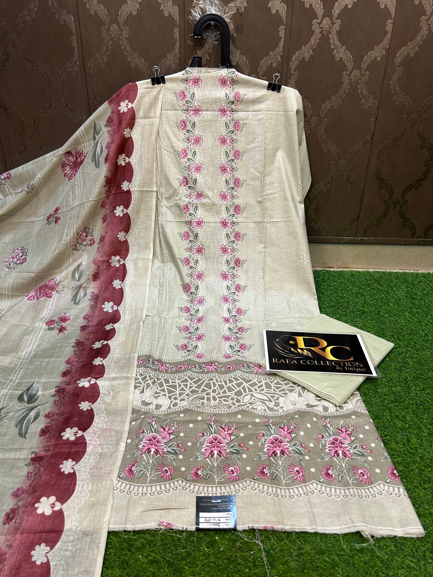 Pakistani Print Unstich Suit 1191