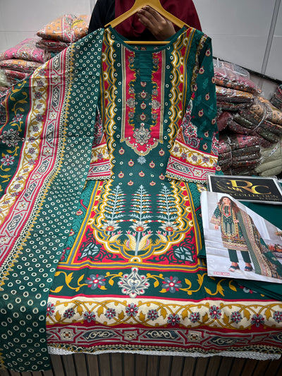 Pakistani printed readymade suits 1301