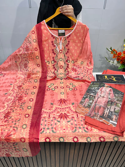 Pakistani Cotton Suit 1351