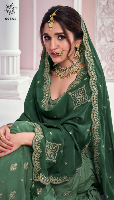 Rangrasiya Palazzo Set 1537