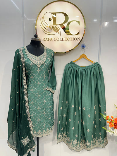 Rangrasiya Palazzo Set 1537