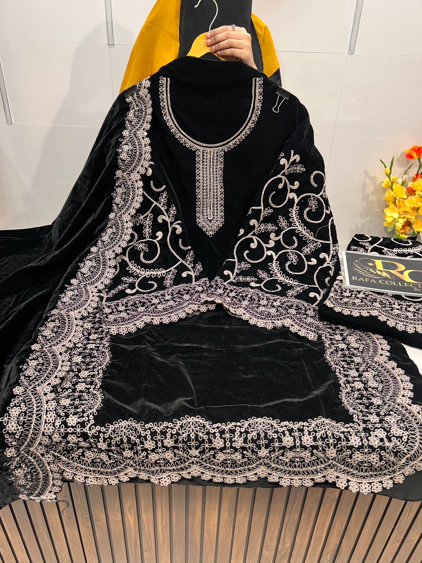 Velvet Pakistani suits 1531