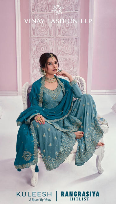 Rangrasiya Palazzo Set 1537