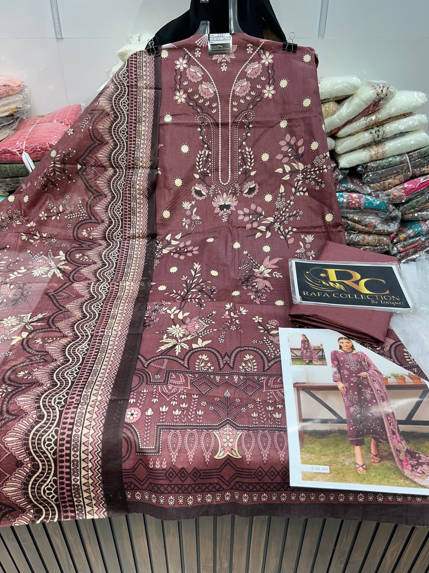 Pakistani cotton suit 1339