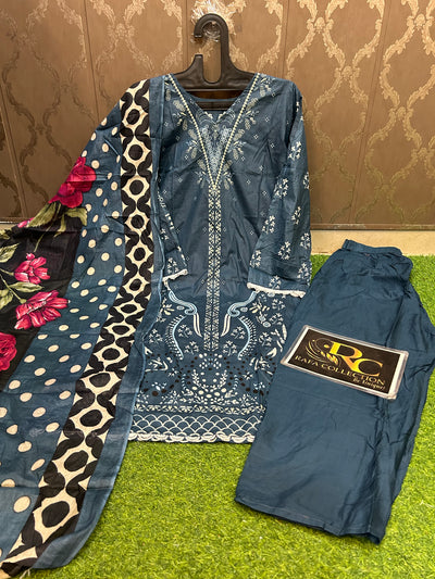 Cotton Kurti Pant Set 327