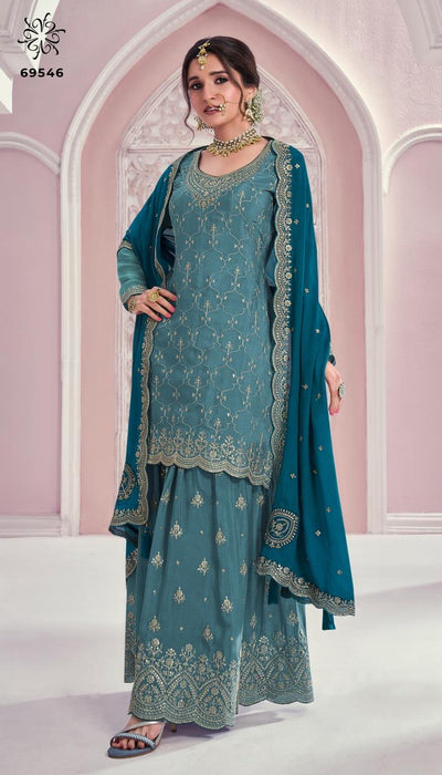 Rangrasiya Palazzo Set 1537